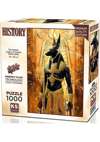 Ks Games Puzzle 1000 The Golden Legacy Of Anubis 20848