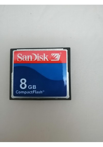 Sandisk 8 Gb Compact Flash Kart
