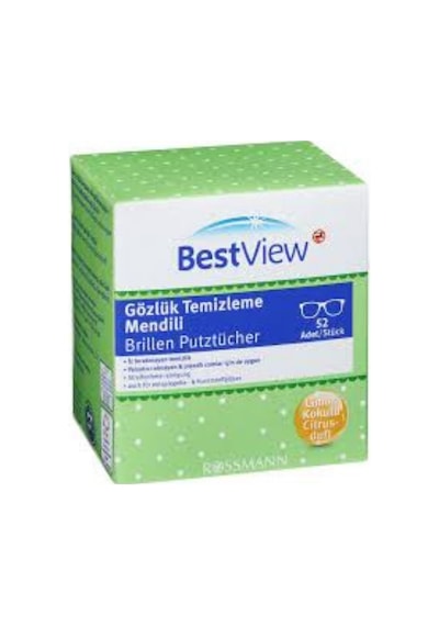 Best View ( Bestview ) Gözlük Temizleme Mendili 52 Adet X 4