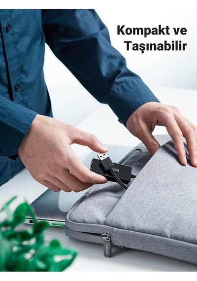 Usb 3.0 To Rj45 Gigabit Ethernet Dönüştürücü Adaptör Siyah