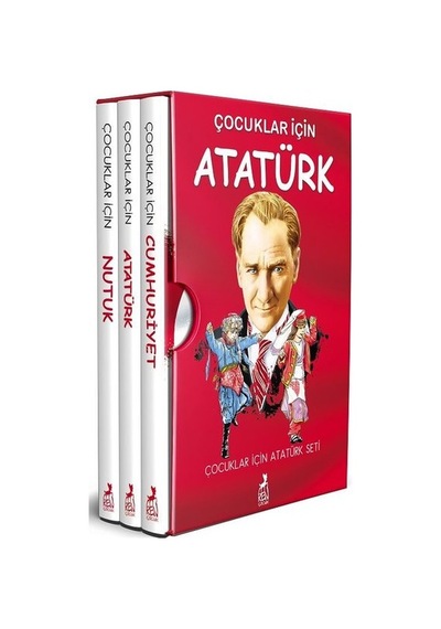 Çocuklar için Atatürk Seti - Serdar Gökmen - Ren Kitap