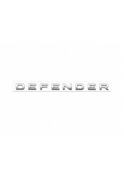 Land Rover Defender Bagaj Kaput Yazısı Gümüş Renk Land Rover Defender Trunk Hood Emblem İn Silver Color İdealaksegumusdef Land Rover Defender Bagaj Kaput Yazısı Gümüş Renk Land Rover Defender Trunk Hood Emblem İn Silver Color İdealaksegumusdef