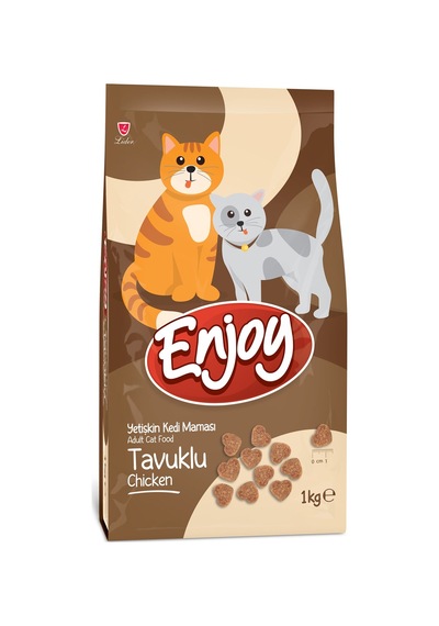 5 Adet Enjoy Kedi Maması 1 Kg