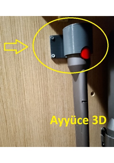 Ayyüce 3d, Cinetic Big Ball Duvar Askı Aparatı, Tekli,siyah