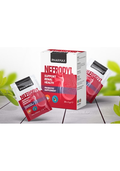 Pharmax Nefrodyl 30 Şase Kedi & Köpek İçin Kronik Böbrek Yetmezliği & Renal Koruyucu Toz Takviye