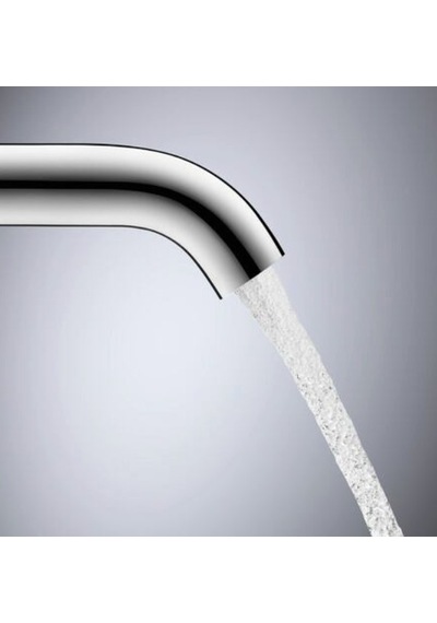 Duravit - C.1 Tezgah Üstü Lavabo Bataryası L Boy Sifon Kumandalı - C11030001010- Krom
