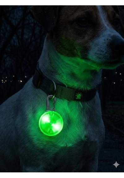 Bakgelal Klipsli Led Evcil Hayvan Güvenlik Işığı Köpek Ve Kedi Tasma Görünürlük Lambası
