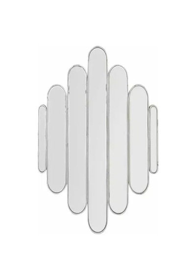 73x80 Konsol Aynası/lüks Ayna/dekor Aynası/salon Aynası/çerçeveli Duvar Aynası Gümüş 80 X 73 Diğer