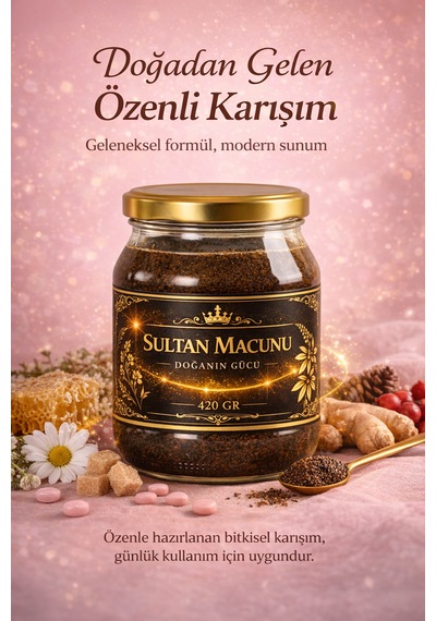 Sultan Macunu - Civanperçemi, Hayıt Otu, Melisa Özlü Destek Macunu 420gr