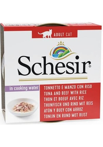 Ton Balıklı Ve Sığır Etli Yetişkin Kedi Konservesi 85 Gr