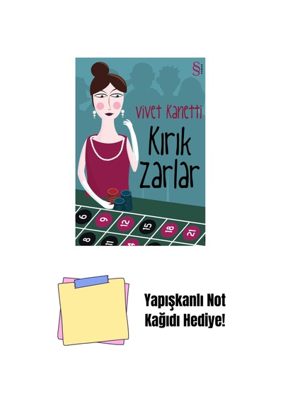 Kırık Zarlar + Yapışkanlı Not Kağıdı