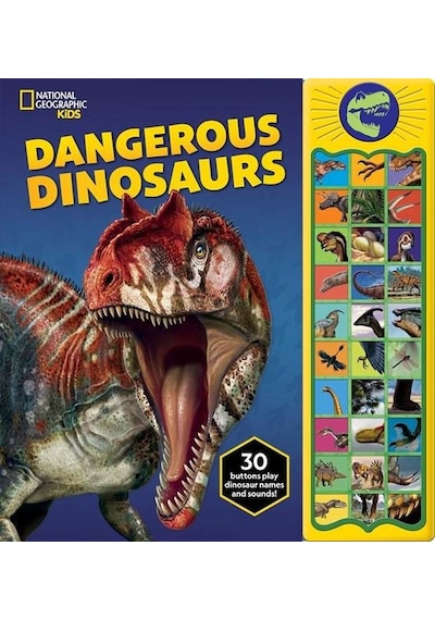 National Geographic Kids: Dangerous Dinosaurs Sound Book ...