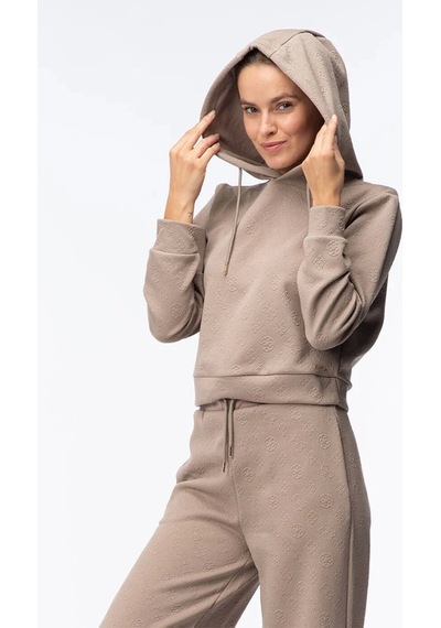 Guess Kadın Sweatshirt Krem