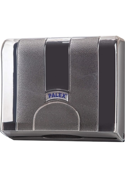 Palex Standart Z Katlı Kağıt Havlu Dispenseri Şeffaf Füme Şeffaf Füme