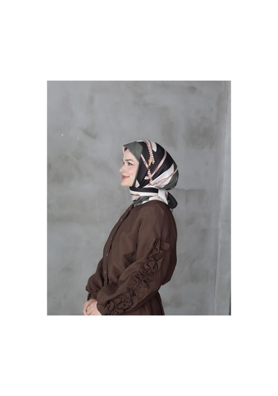 Bushu Cool Belt Twill Eşarp haki