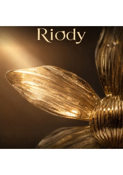 Riody Aurea Flora 01 Gold Renk Paslanmaz Çelik Çiçek Formlu Kadın Küpe