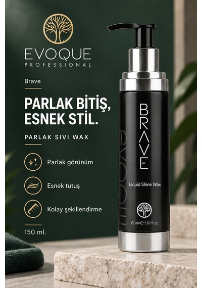 Brave Parlak Sıvı Wax  150 ML
