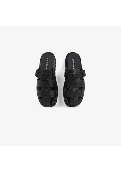 Calvin Klein Molded Erkek Siyah Sandalet-düz-ym0ym01220