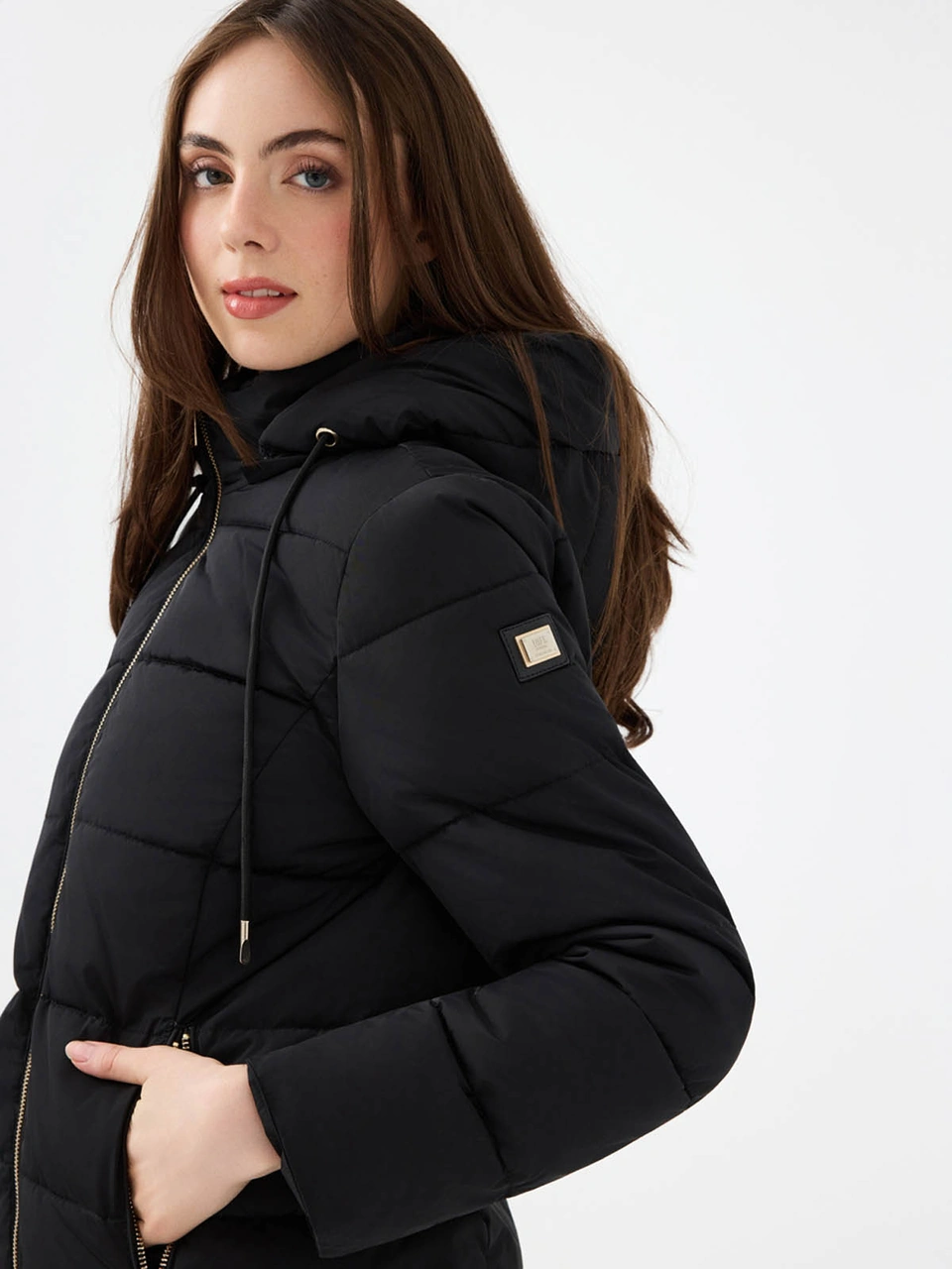 Loft Regular Fit Siyah Kadın Mont Lf2041091 Siyah