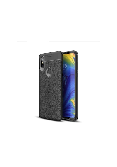 Xiaomi Mi Mix 3 Kılıf Deri Tarzı Niss Silikon Case