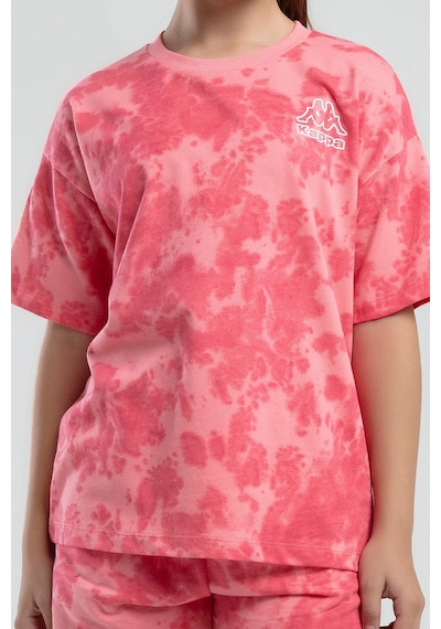 Kappa 362415 Kız Çocuk Tie-dye Şort Bermuda Pijama Takım Pembe