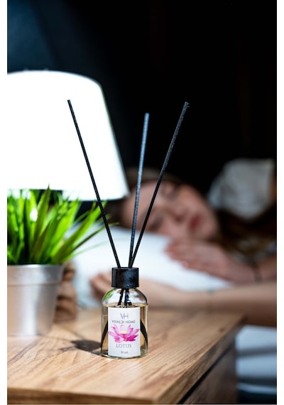 Vivaldi Home Lotus Çiçeği Çubuklu Oda Kokusu Esansiyel Uçucu Yağ 50 ML