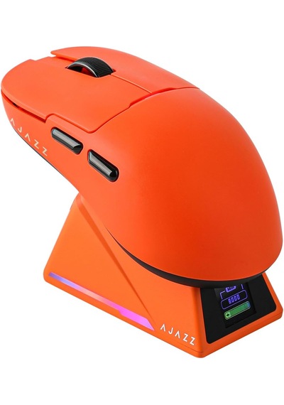 Aj159 Apex 8k Oyun Mouse, 3 Modlu Tft Ekranlı Turuncu