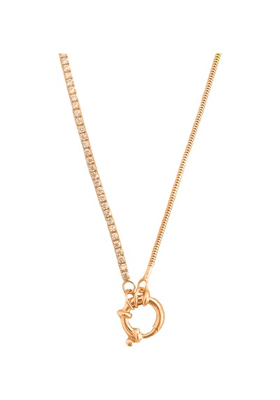 Lilly Kolye 718991 Gold Gümüş