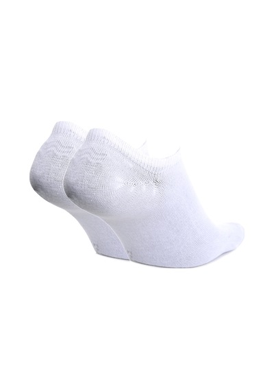 Sportive Spt Unisex Beyaz İkili Babet Çorap 25yuc006-byz