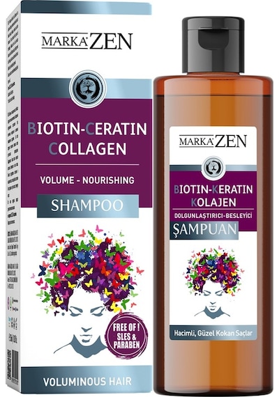 Markazen Biotin Keratin Kolajen Şampuan 350 ML