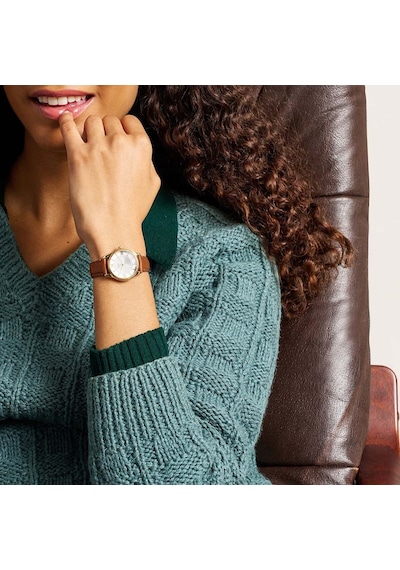 Fossil Fes5423 Kadın Kol Saati Altın