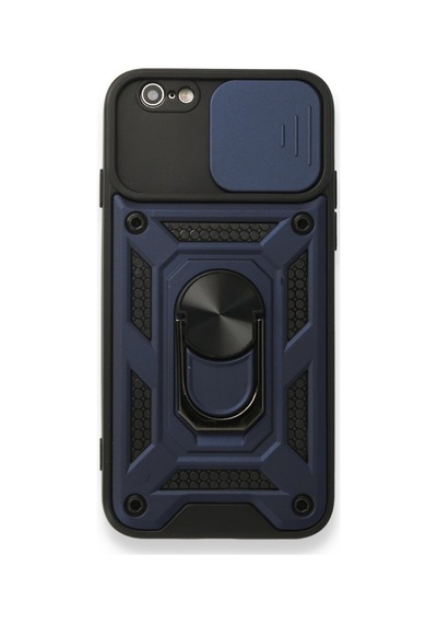 Apple Uyumlu iPhone 6 Kilif Pars Lens Yüzüklü Standli Silikon Kilif 531170869