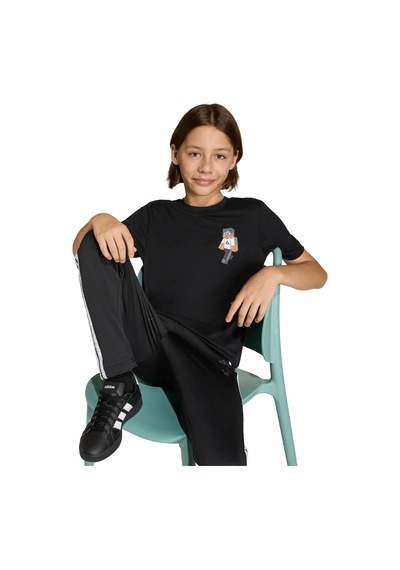 Kd0980-c Adidas J Mc Tr Tee Çocuk T-shirt Siyah Kd0980-c Siyah