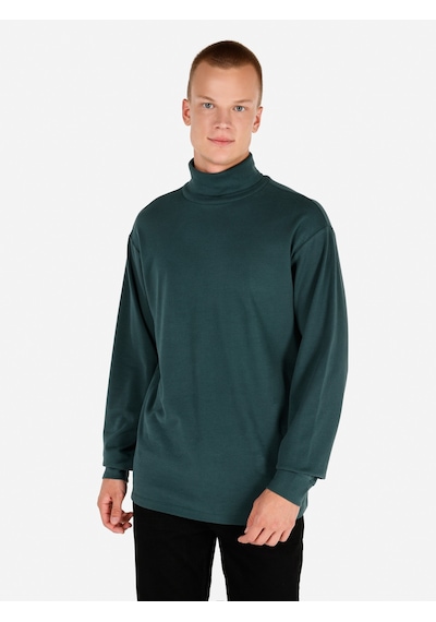 Colin's Colins Normal Kesim Balıkçı Yaka Yeşil Erkek Uzun Kol Tişört Cl1066054 Koyu Yeşil Colin's Colins Normal Kesim Balıkçı Yaka Yeşil Erkek Uzun Kol Tişört Cl1066054 Koyu Yeşil