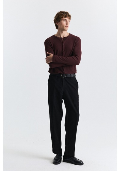 Antioch Tapered Fit Erkek Pantolon Siyah