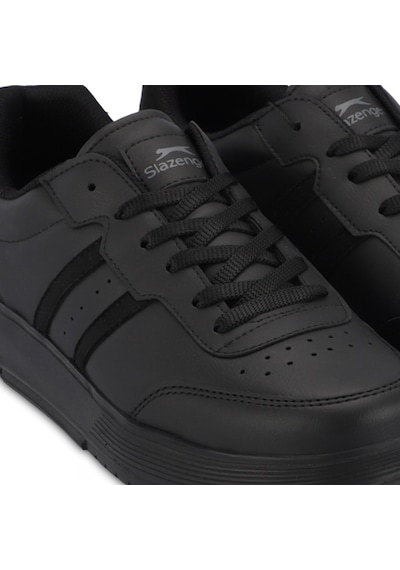 Slazenger ZIPPER I Erkek Günlük Ayakkabı Siyah / Siyah