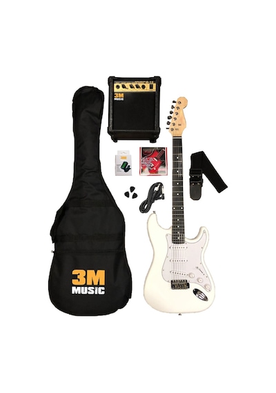 Elektro Gitar Set Sunburst