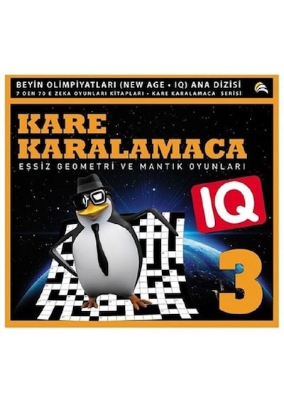 Kare Karalamaca 3-7'den 70'e Zeka Oyunları Kitapları- Ekinoks