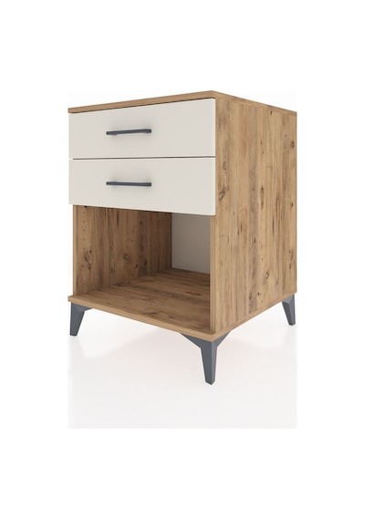 Kronos Komodin 2 Çekmeceli 60x59x80 Çam-aytaşı Çam