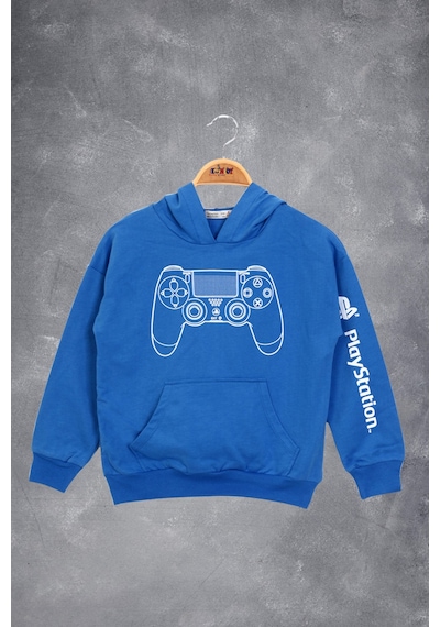 Toontoy Kids Toontoy Erkek Çocuk Konsol Baskılı Sweatshirt Saks