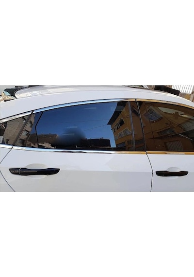 Honda Civic Fc5 Kapı Direk Kaplama - Piano Black