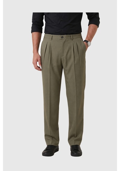 Deep Sea Deepsea Haki Baggy Fit Pileli Kumaş Pantolon Likralı, Beli Lastikli Rahat Kesim Erkek Pantolon 2600920 Deep Sea Deepsea Haki Baggy Fit Pileli Kumaş Pantolon Likralı, Beli Lastikli Rahat Kesim Erkek Pantolon 2600920