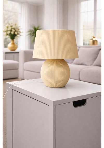 Letto Model - Led Abajur - Masa Lambası - Usb 5v İle Çalışır - Slim Led Aydınlatması Dahildir - Dekoratif Lamba - Renk Seçenekli Çok Renkli