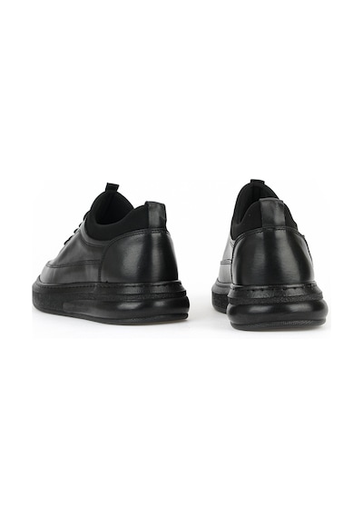 Ziya Erkek Hakiki Deri Sneaker 161423z88 Siyah 161423z88 000 40