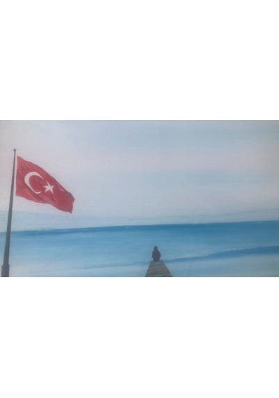 Vatanı Beklerken Tefekkür Teşhir Ürün