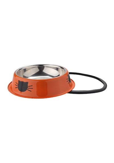 Paslanmaz Çelik Kedi Köpek Mama ve Su Kabı 180 ML Cin570tr