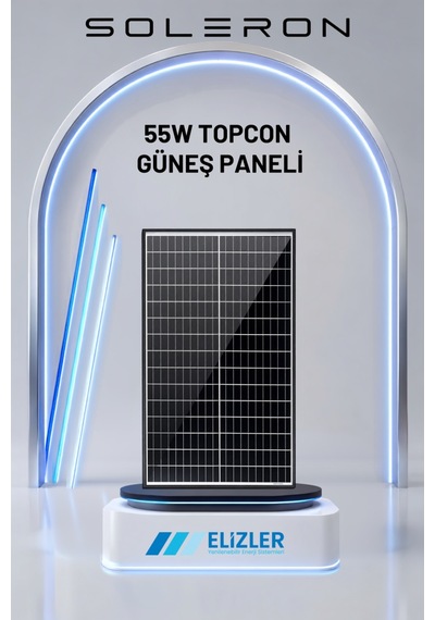 55w Topcon Güneş Paneli