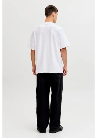 Jack & Jones Jprblaowen Erkek Tişört Beyaz