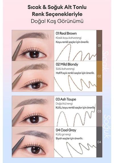 Clıo Kill Brow Slim Brow 04 Cool Gray