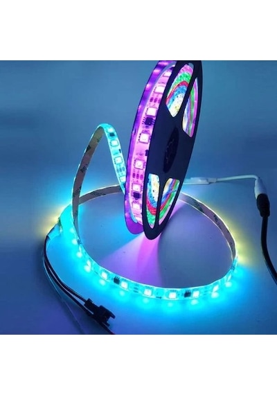 1 Adet Cata Ct 4558 Rgb Şerit Led Kumandalı Trafolu Set 220v
